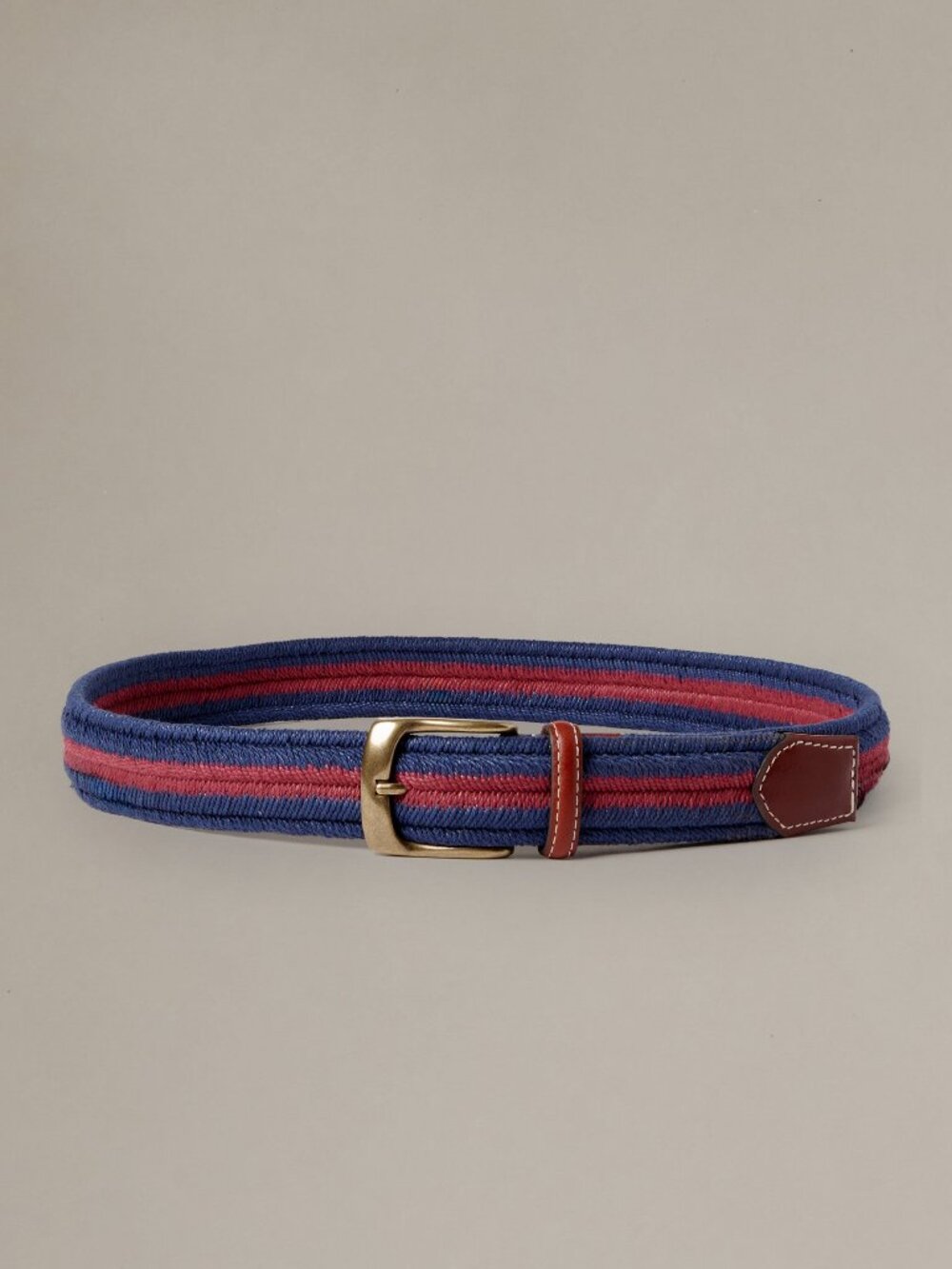 J McLaughlin Ray Belt - Navy/Maroon NEW